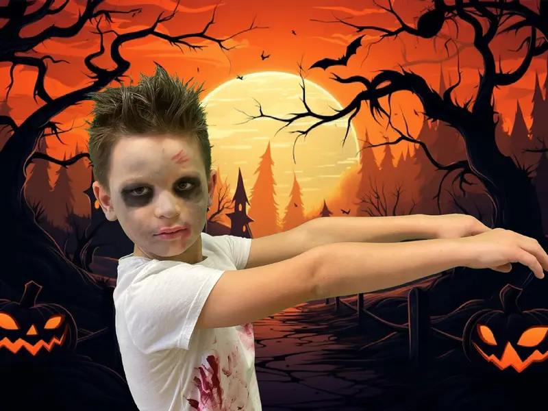 halloween na prvním stupni