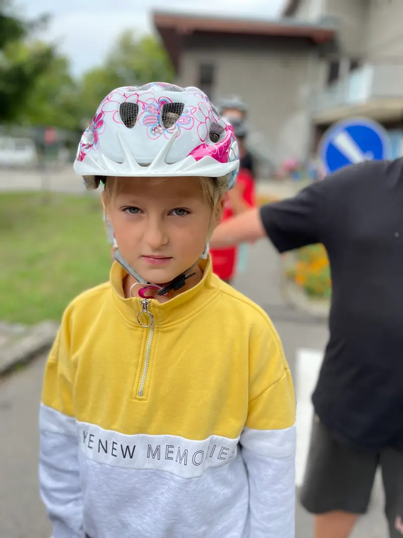 4.třída na dopravním hřišti