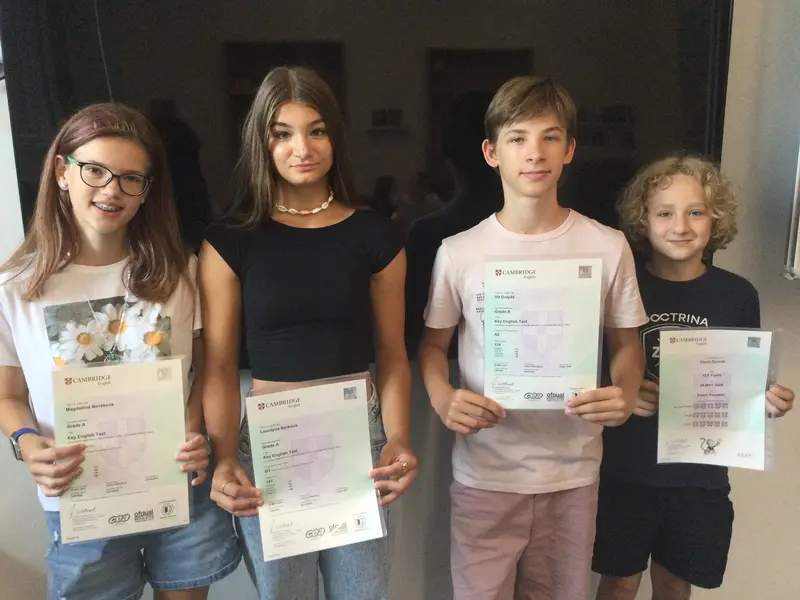 Držitelé Cambridge certifikátů