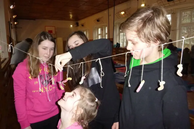 Sporotvní setkání s patrony 1.AB