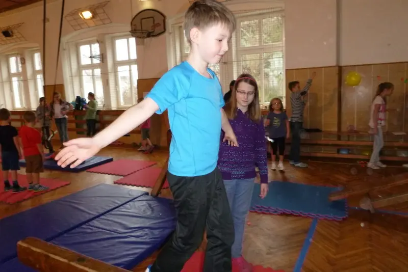 Sportovní setkání s patrony 1.A a 1.B