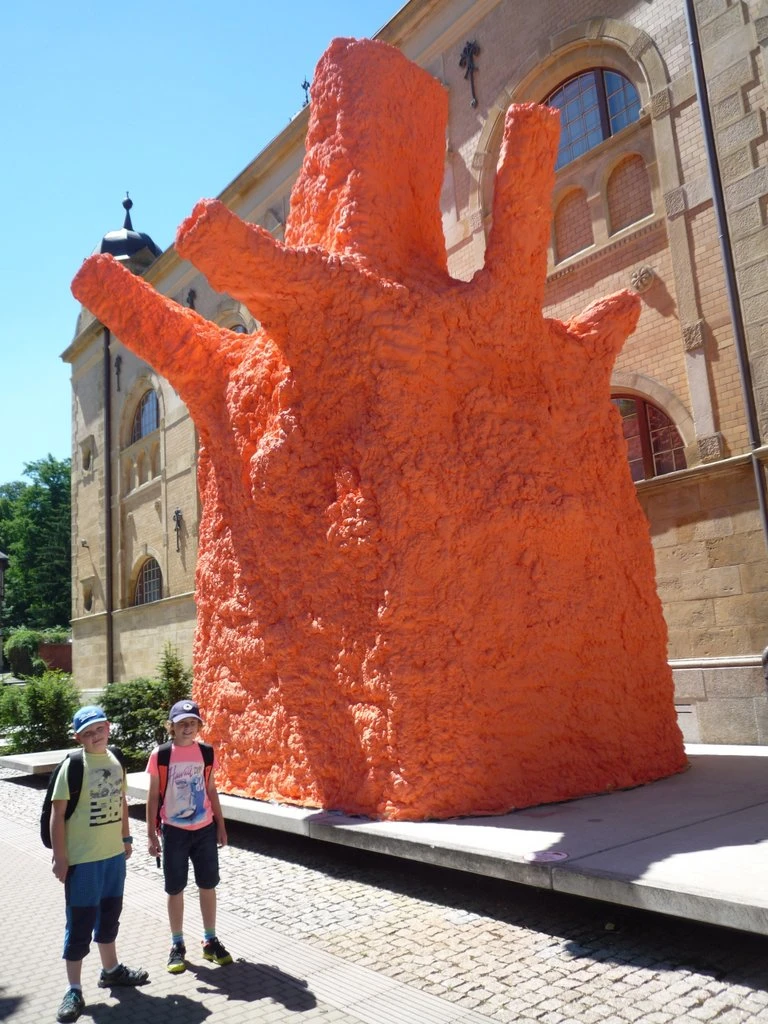 4. tř. v galerii na zmrzlině