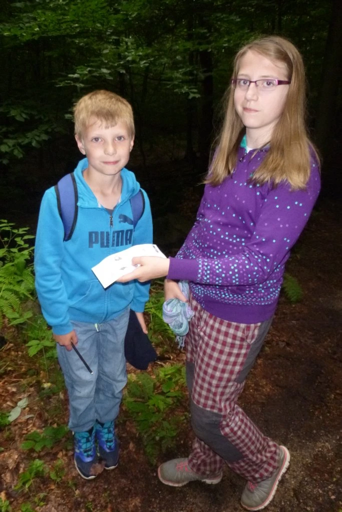 1.A a 1.B Lesní bloudění s patrony
