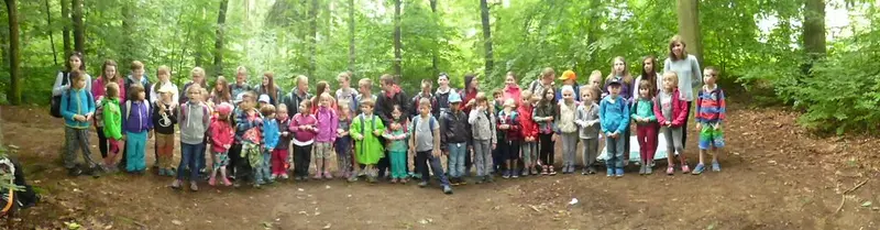 1.A a 1.B Lesní bloudění s patrony