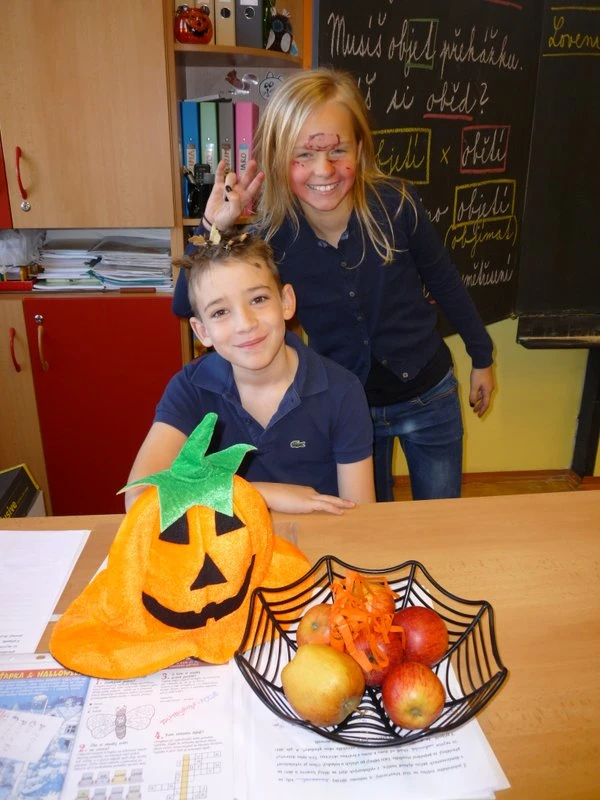 Halloweenský den 4.tř
