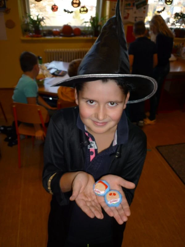 Halloweenský den 4.tř
