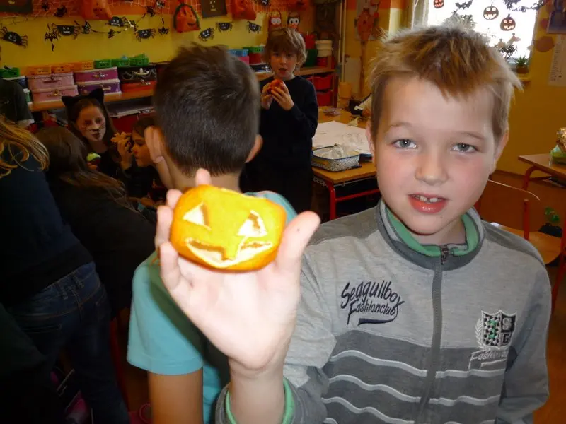 Halloweenský den 4.tř