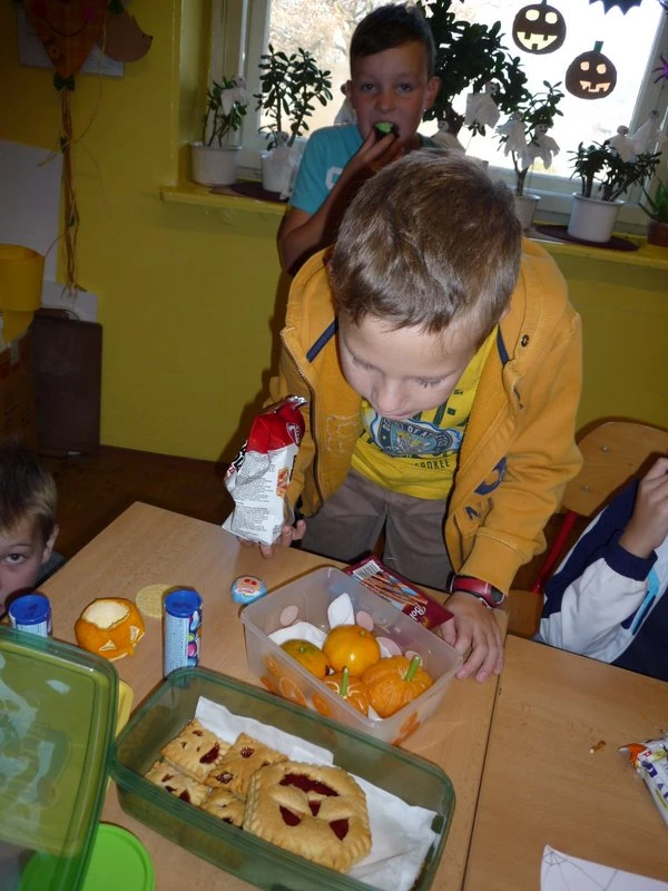 Halloweenský den 4.tř