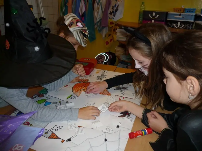Halloweenský den 4.tř