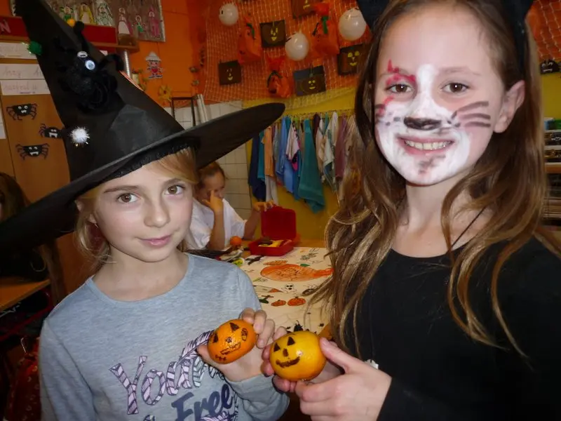 Halloweenský den 4.tř