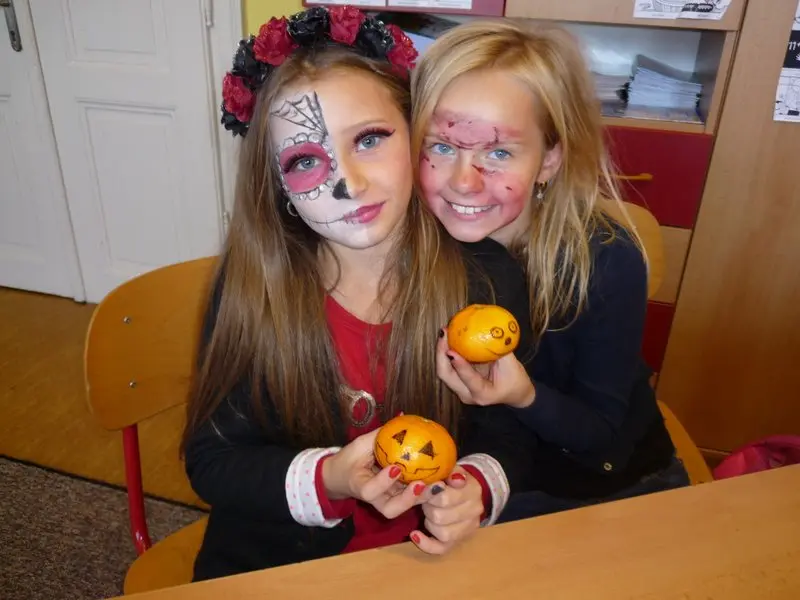 Halloweenský den 4.tř