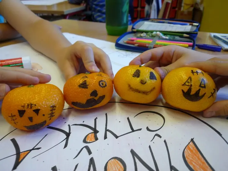 Halloweenský den 4.tř