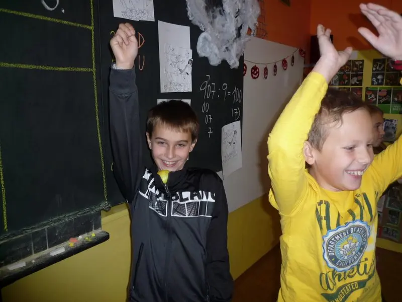 Halloweenský den 4.tř