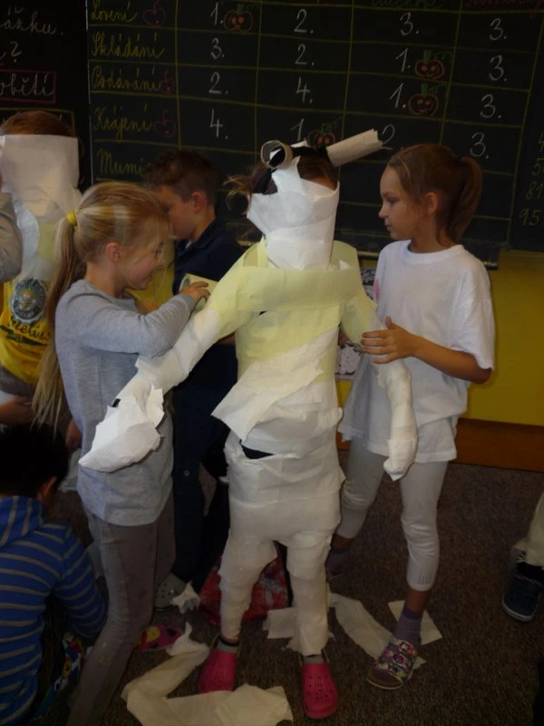 Halloweenský den 4.tř