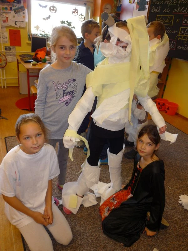 Halloweenský den 4.tř