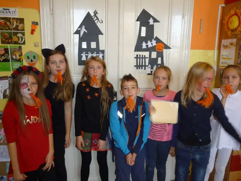 Halloweenský den 4.tř