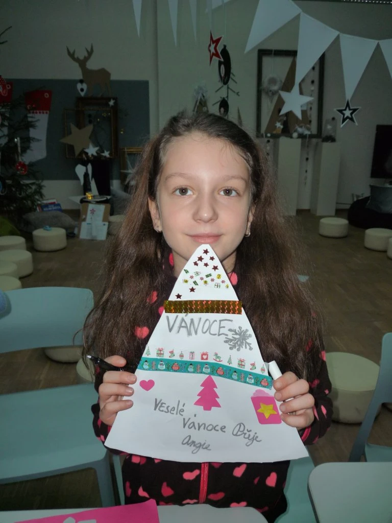 Vánoční dílna v galerii (3. tř.)