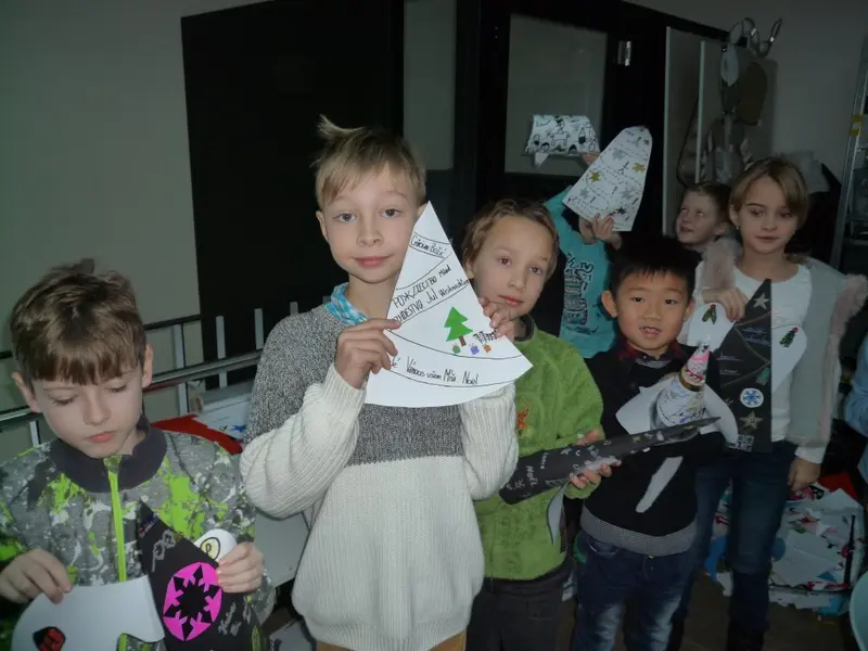Vánoční dílna v galerii (3. tř.)