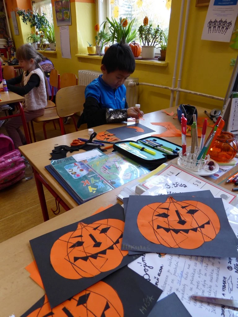 Halloween ve 3. třídě