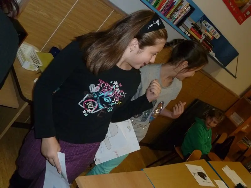 Výuka s rodilou mluvčí 5. tř.