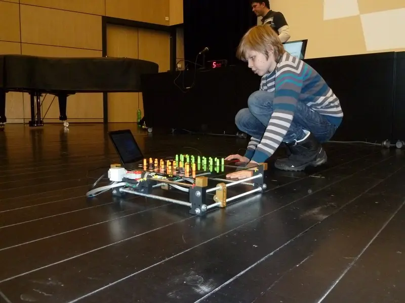 Soutěž robotů na TUL (5. tř)