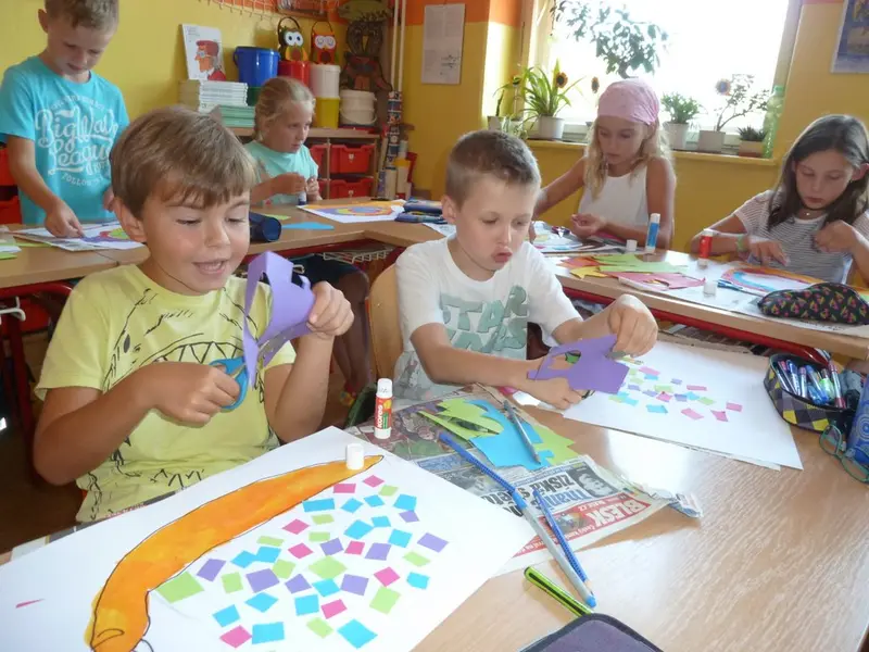 3. třída - Tvorba šnečků