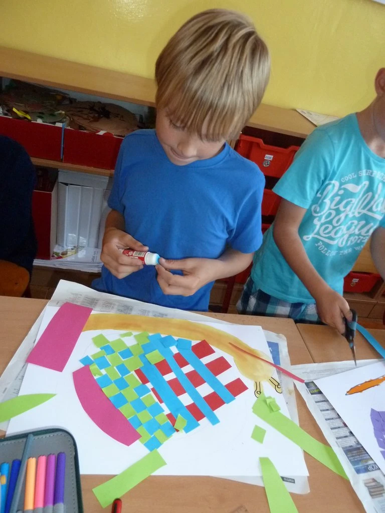 3. třída - Tvorba šnečků