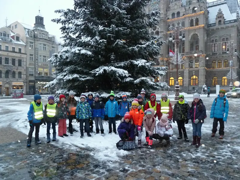 3.třída v knihovně