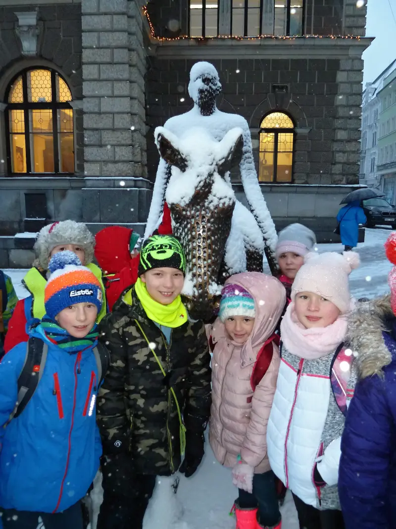 3.třída v knihovně