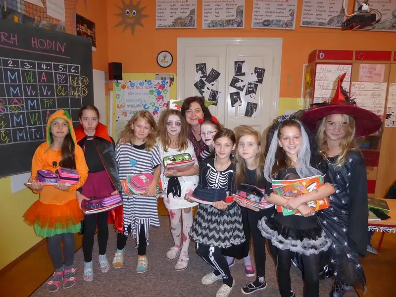 4. tř. o Halloweenu