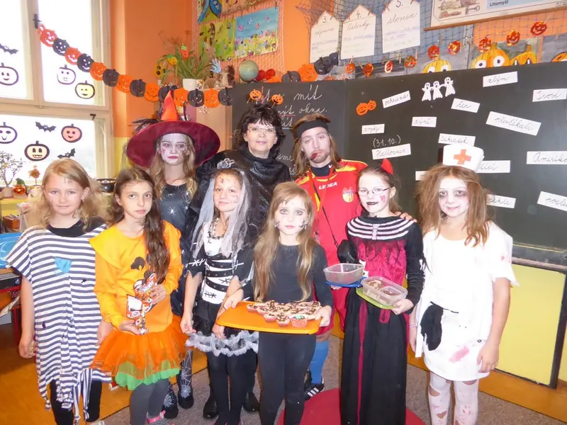 4. tř. o Halloweenu