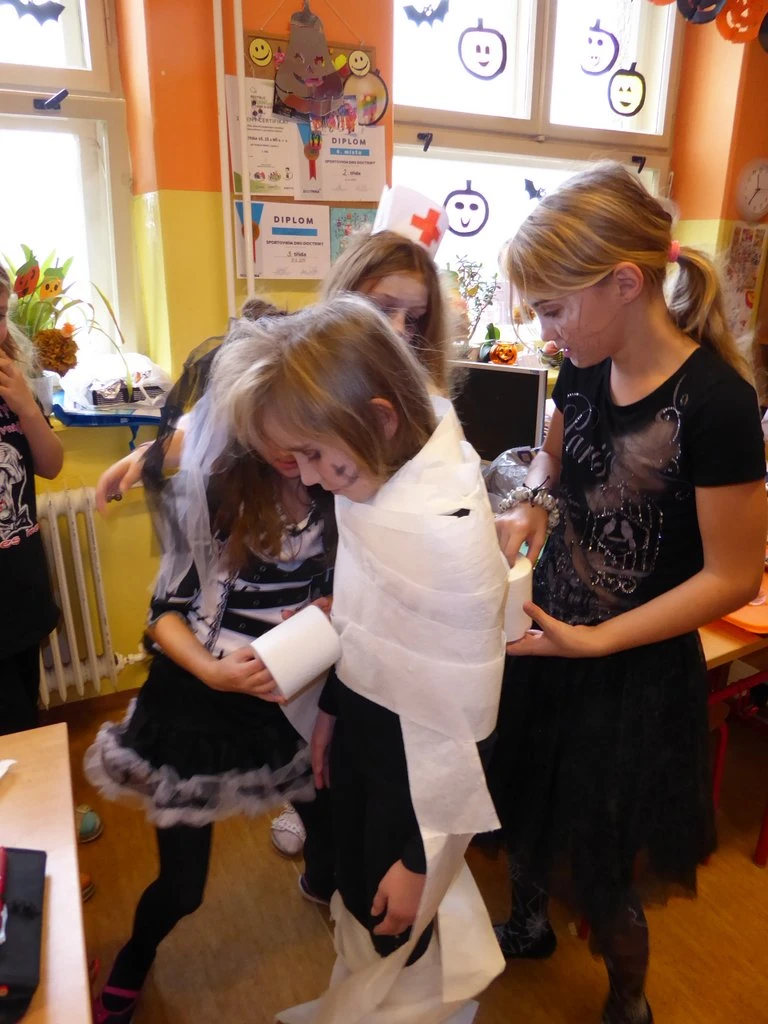 4. tř. o Halloweenu