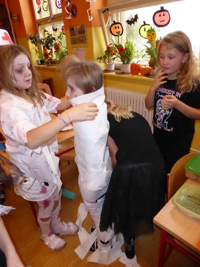 4. tř. o Halloweenu