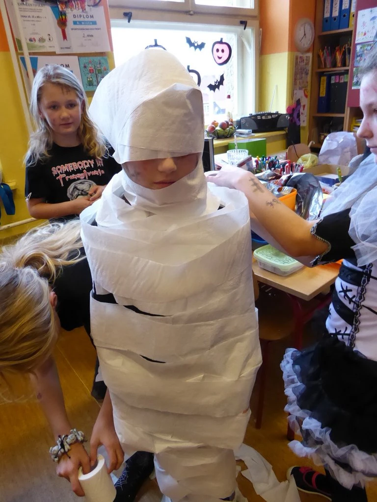 4. tř. o Halloweenu