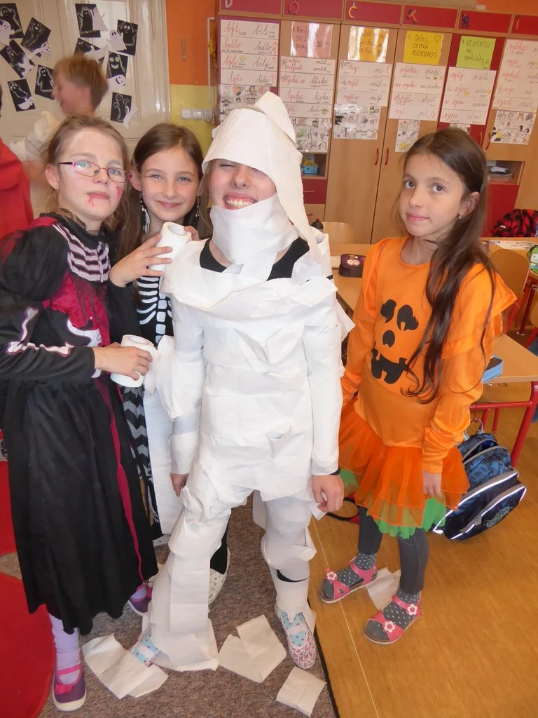 4. tř. o Halloweenu