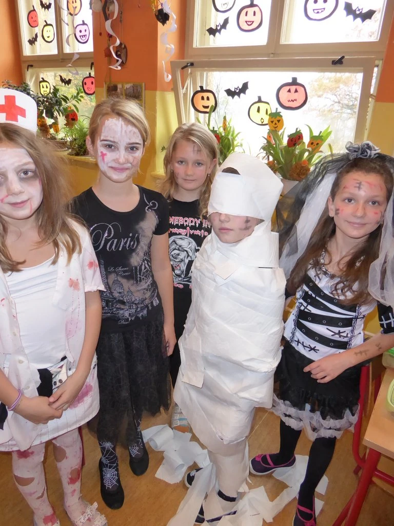 4. tř. o Halloweenu