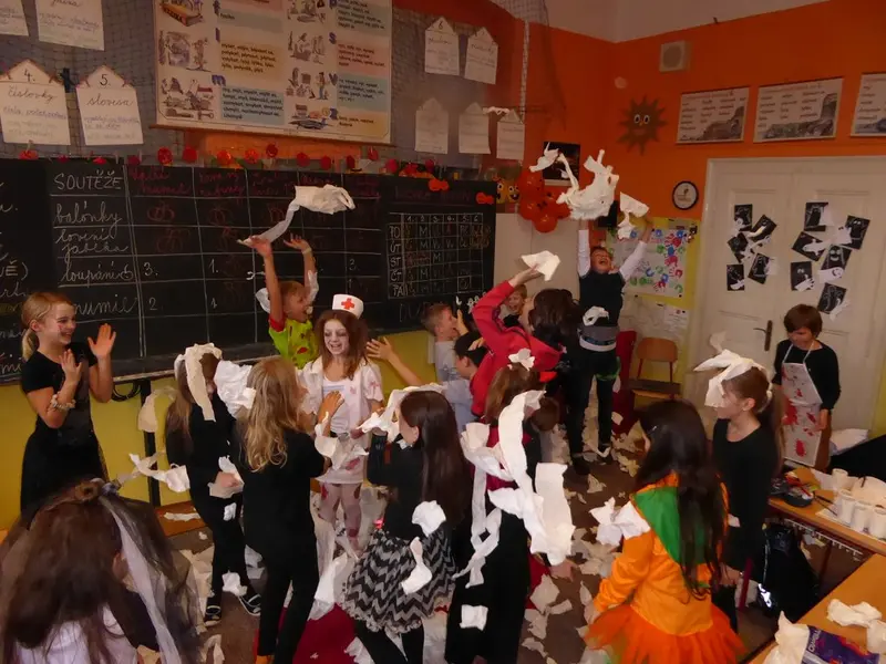 4. tř. o Halloweenu