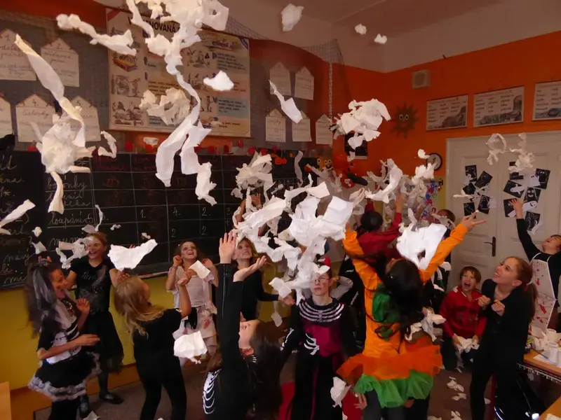 4. tř. o Halloweenu