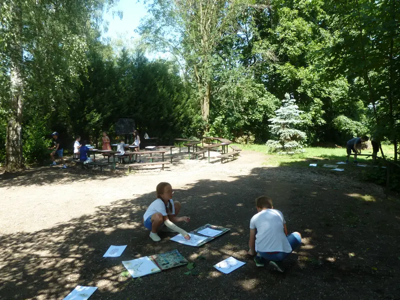 Galerie v trávě 4.třída