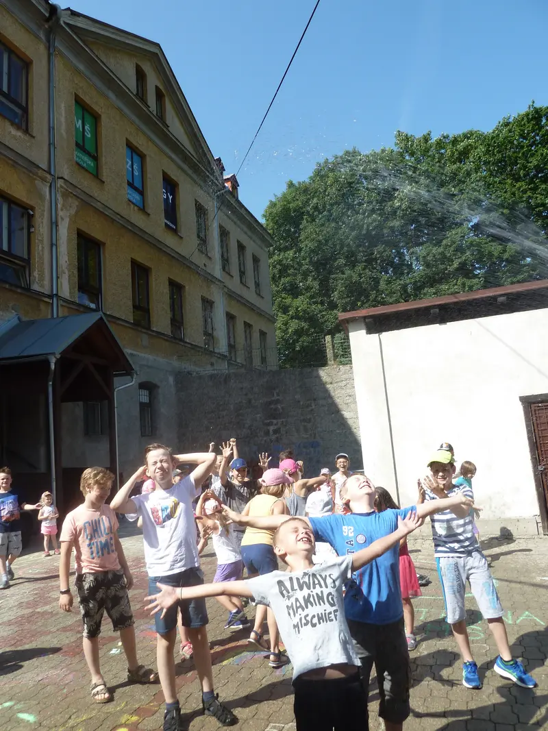 Malování s dětmi z MŠ