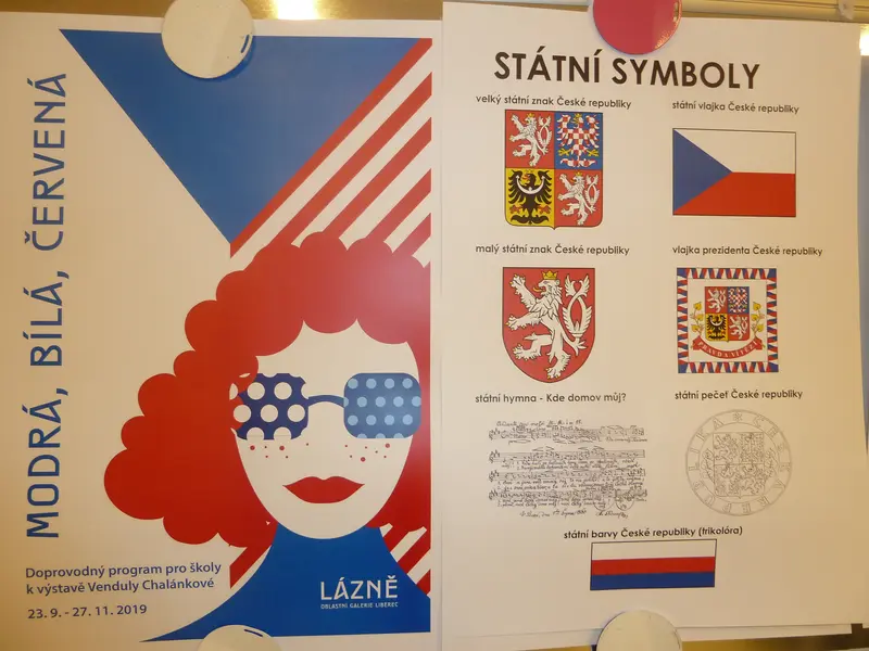 čtvrťáci tvoří v galerii