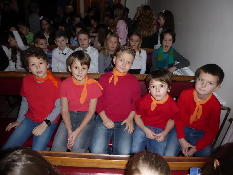 Vánoční vystoupení v kostele