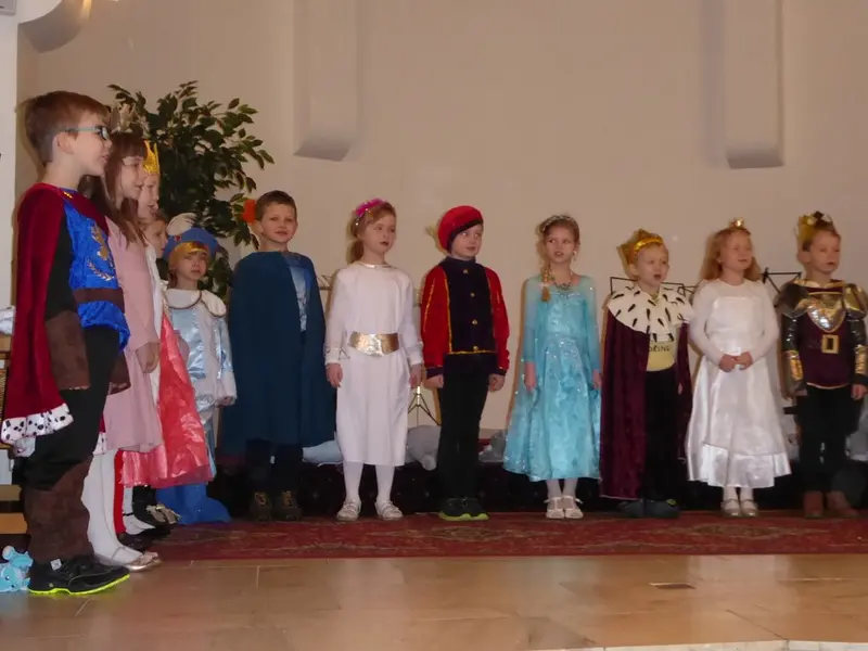 Vánoční vystoupení v kostele