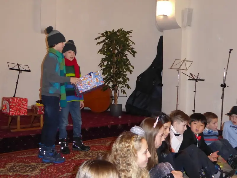 Vánoční vystoupení v kostele