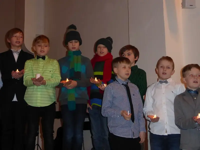 Vánoční vystoupení v kostele