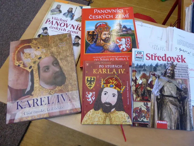 Karel IV. u čtvrťáků