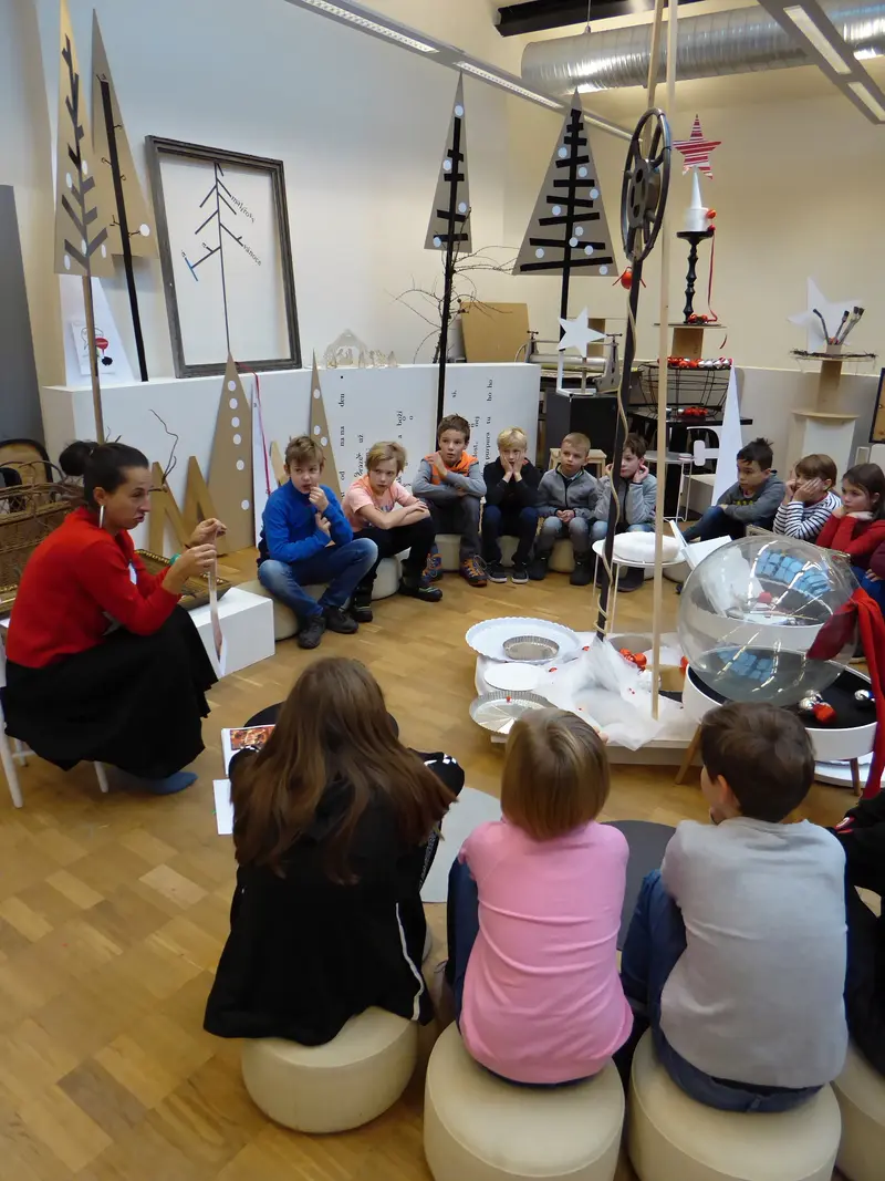 3.třída ve vánoční galerii