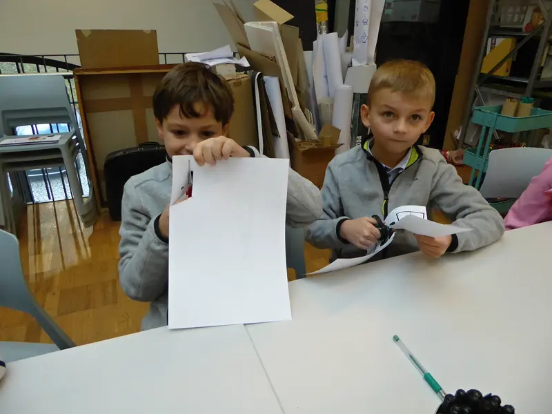 3.třída ve vánoční galerii