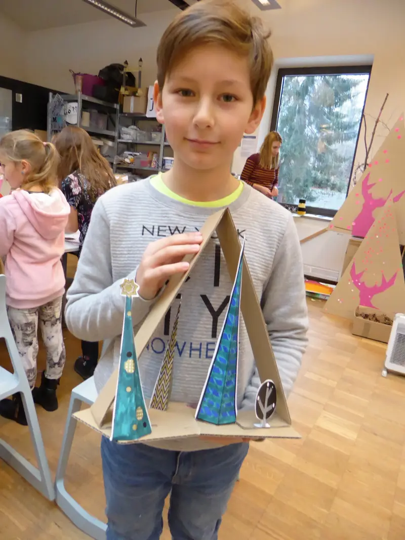 3.třída ve vánoční galerii