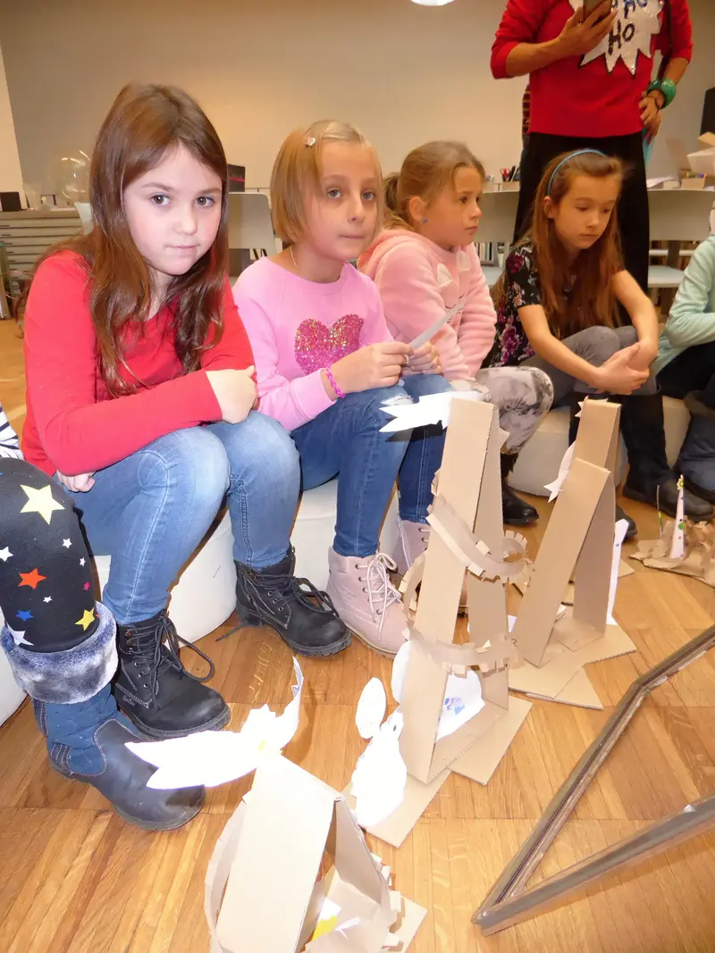 3.třída ve vánoční galerii